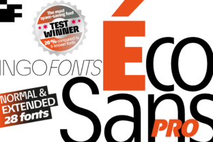 Éco Sans Pro Family: The Smart Typeface for Digital Campaigns